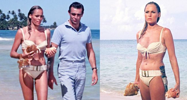 पहिलो जेम्स बोन्ड फिल्ममा उर्सुलाले लगाएको चर्चित बिकिनी करोडौंमा बिक्री हुँदै