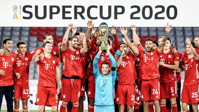 जर्मन सुपर कपको उपाधि बायर्नलाई