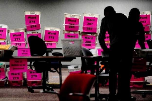 जर्जियामा हातैले पुन: मतगणना गरिने