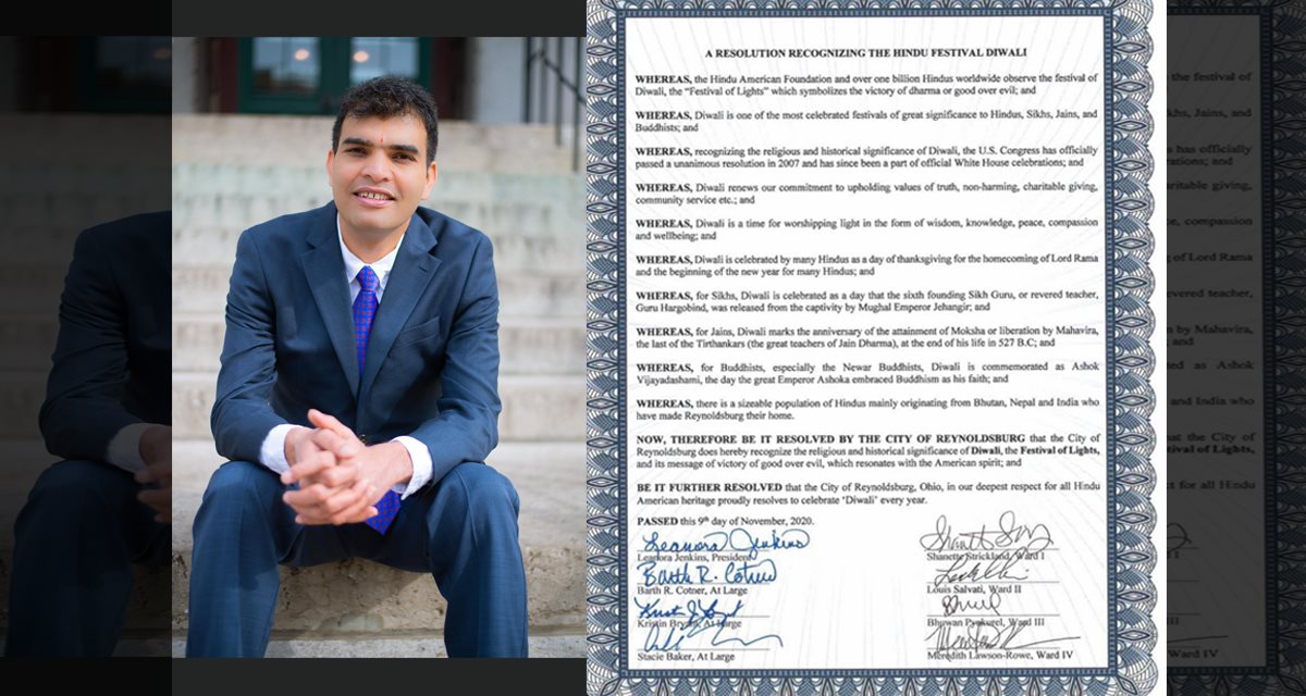 अमेरिकाको रेनल्ड्सवर्ग शहरले ग-याे तिहार मनाउने निर्णय