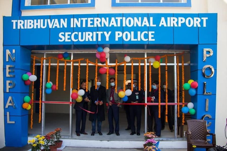 त्रिभुवन अन्तर्राष्ट्रिय विमानस्थलमा सुरक्षा प्रहरी आवास गृह निर्माण