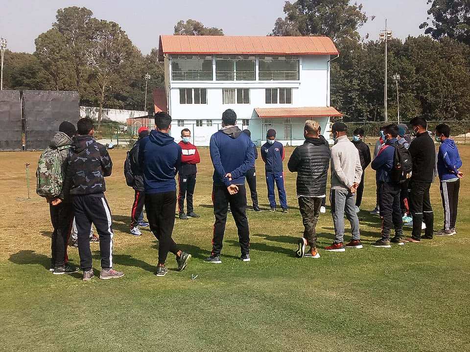 क्रिकेट खेलाडीहरुको पीसीआर परिक्षण