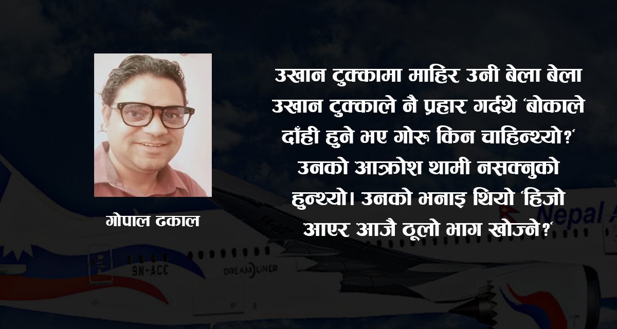 लघुकथा : दुई पाइलट