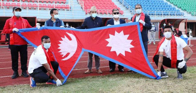मैत्रीपूर्ण खेलका लागि नेपाली टोली बिहीवार ढाका प्रस्थान गर्दै