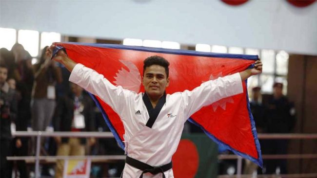 भर्चुअल तेक्वान्दोमा कमल र जितबहादुरलाई स्वर्ण