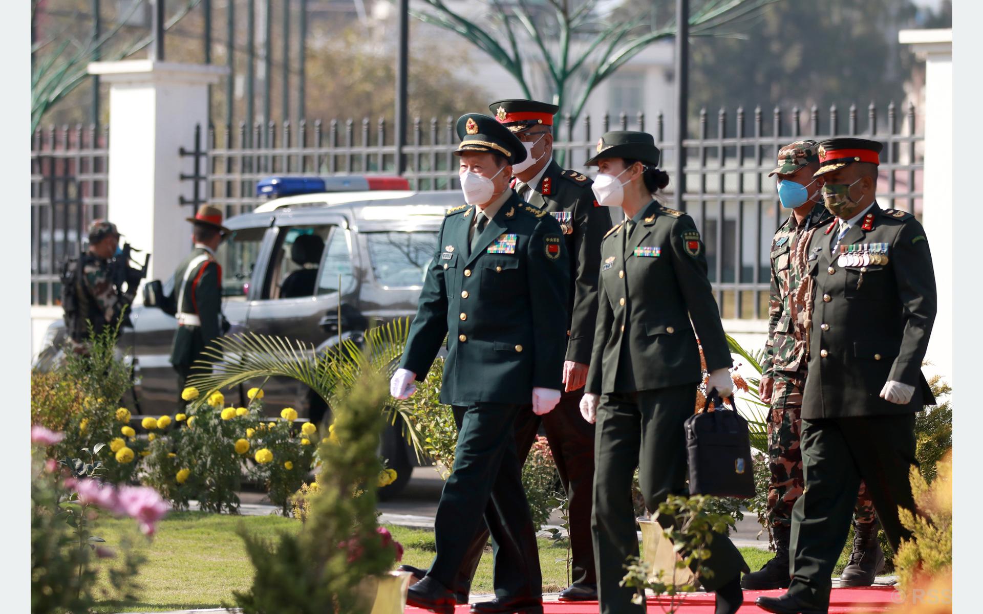 चीनद्वारा पाँच करोड युआन बराबरको अतिरिक्त सैन्य सहयोगको घोषणा