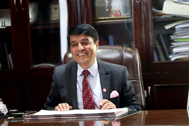 ‘कोरोनाले थलिएको निजी क्षेत्र र देशको अर्थतन्त्र उकास्न सक्षम नेतृत्व चाहिन्छ, त्यसैले मेरो उम्मेदवारी हो’