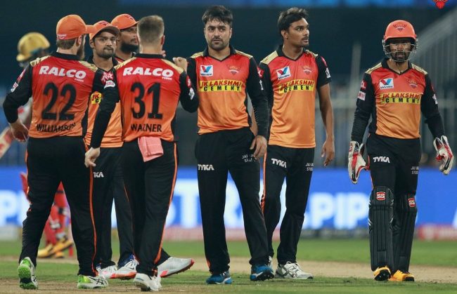 बैंग्लौरसँगको जीतपछि हैदराबाद चौथो स्थानमा