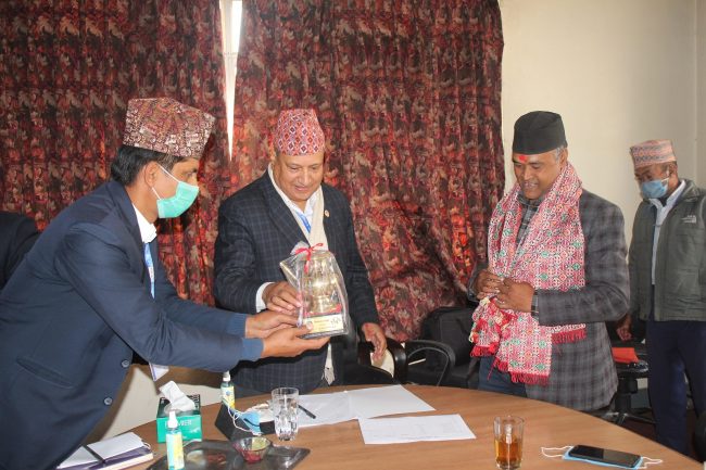 प्रेस काउन्सिलका निवर्तमान सदस्य ओझाको बिदाइ