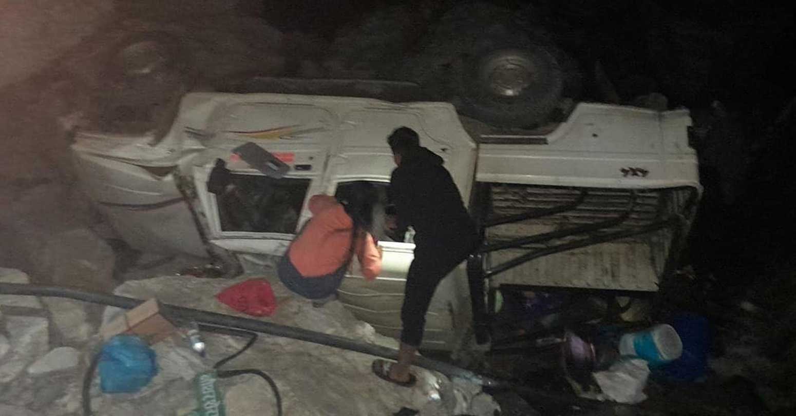 डोटी जिप दुर्घटना अपडेट : मृत्यु हुनेको सङ्ख्या चार पुग्यो, चार घाइते