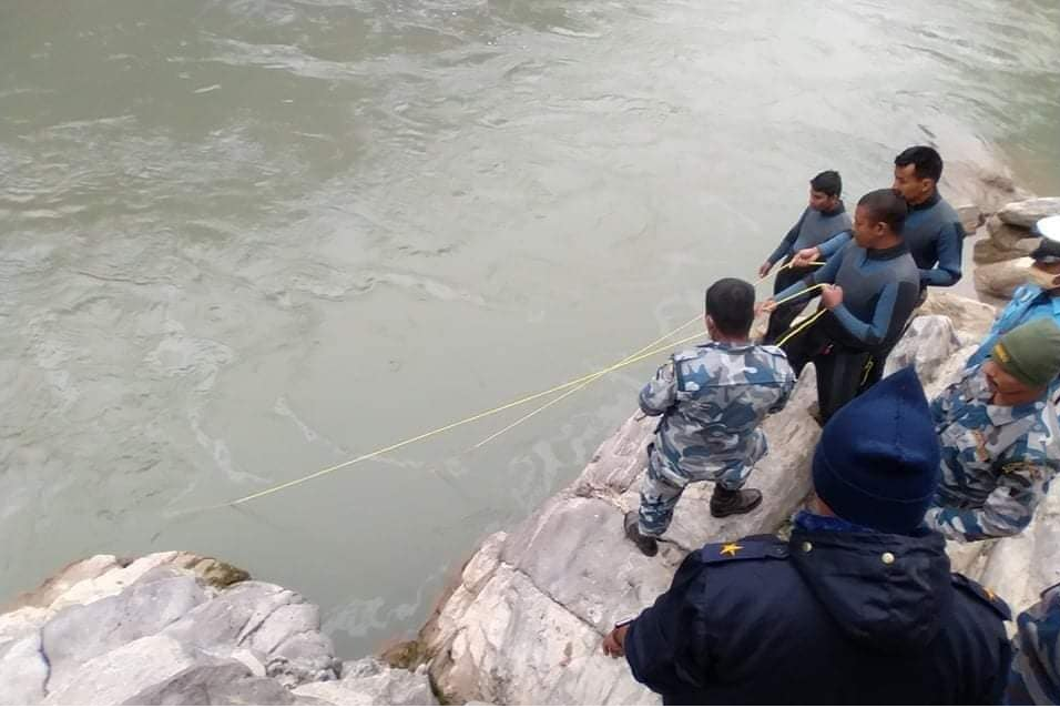 त्रिशूलीमा बेपत्ता तीनमध्ये दुईको शव फेला