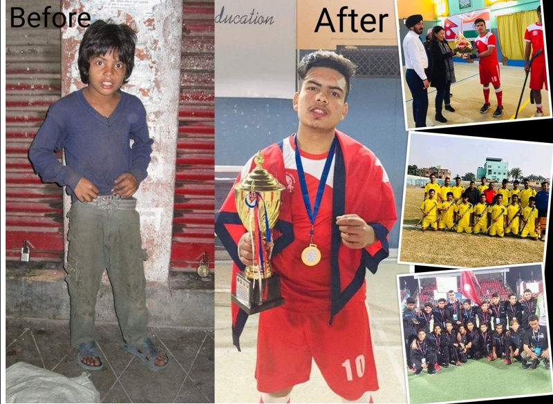 राजु अधिकारी : सडकबालकदेखि हक्कीको राष्ट्रिय खेलाडीसम्मको यात्रा