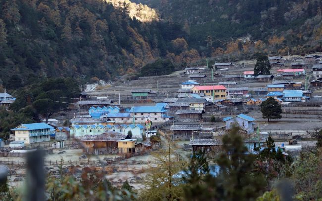 कञ्चनजङ्गा पदमार्गका होटल सुनसान