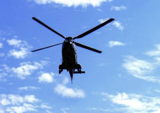 हेलिकप्टरमार्फत गर्भवतीको उद्धार