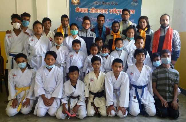 जोमासा स्पोर्ट्स क्लबको उद्घाटन