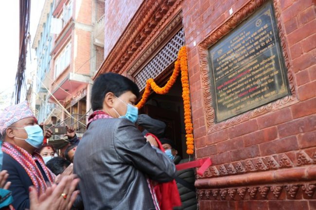 शङ्खधर सङ्ग्रहालयसहितको सामुदायिक भवन उद्घाटन