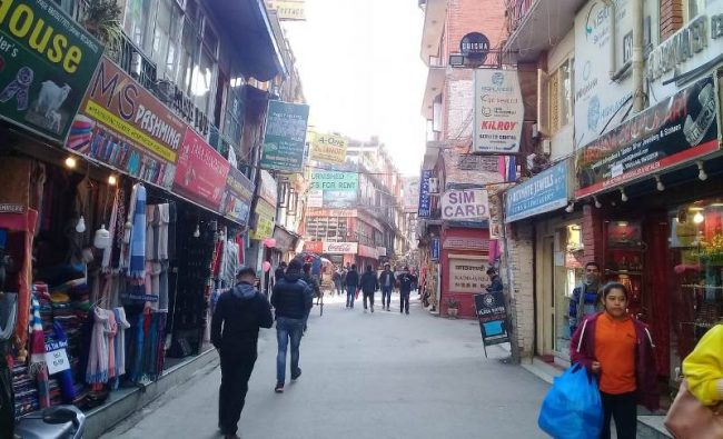 कोरोनाको त्राससँगै सुनसान छ ‘पर्यटकीय केन्द्र ठमेल’