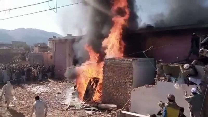 पाकिस्तानमा हिन्दु सन्तको समाधी जलाइयो