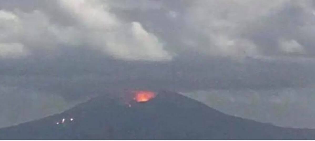 जापानमा ठूलो ज्वालामुखी विष्फोट