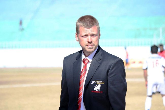 राष्ट्रिय फुटबल टोलीका प्रमुख प्रशिक्षकको राजिनामा स्वीकृत