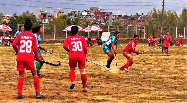 तेस्रो सहाना प्रधान स्मृति महिला राष्ट्रिय हक्की प्रतियोगिता माघमा हुने