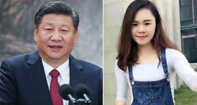 ‘इंक गर्ल’लाई समर्थन गर्दा अभियन्ता पक्राउ, शी जिनपिङसँग निहुँ खोज्ने को हुन् ‘इंक गर्ल’ ?