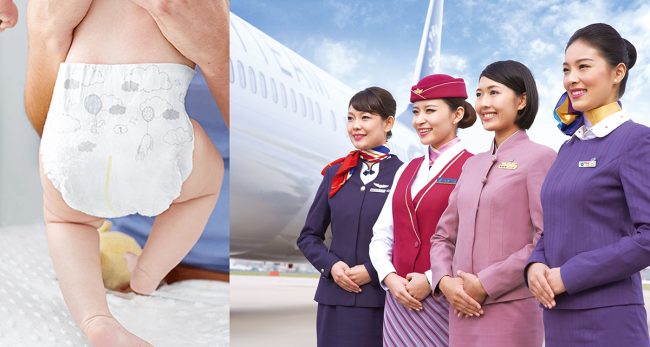 पाइलट, एयरहोस्टेस र क्रु सदस्यलाई डाइपर लगाउन निर्देशन !