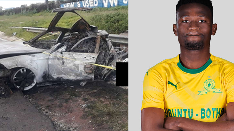 दक्षिण अफ्रिकाका फुटबल खेलाडीको भयानक कार दुर्घटनामा मृत्यु (भिडियोसहित)