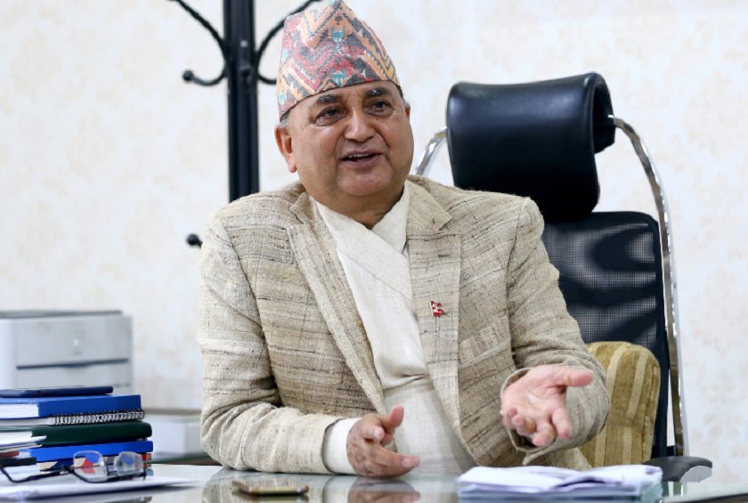 विचलित नभई एकताका पक्षमा उभिन उपप्रधानमन्त्री पोख्ररेलकाे आग्रह