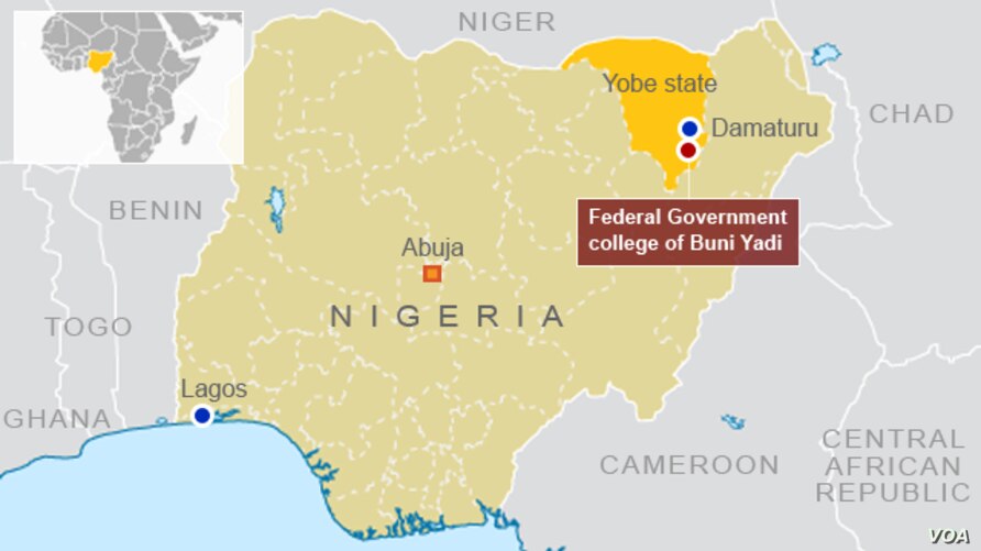 उत्तरी नाइजेरियामा बन्दूकधारी एक समूहद्वारा विद्यालयमा आक्रमण