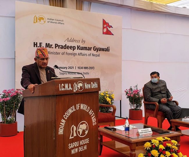 वार्ताको माध्यमबाटै सीमा समस्या समाधान गर्ने नेपालको चाहना