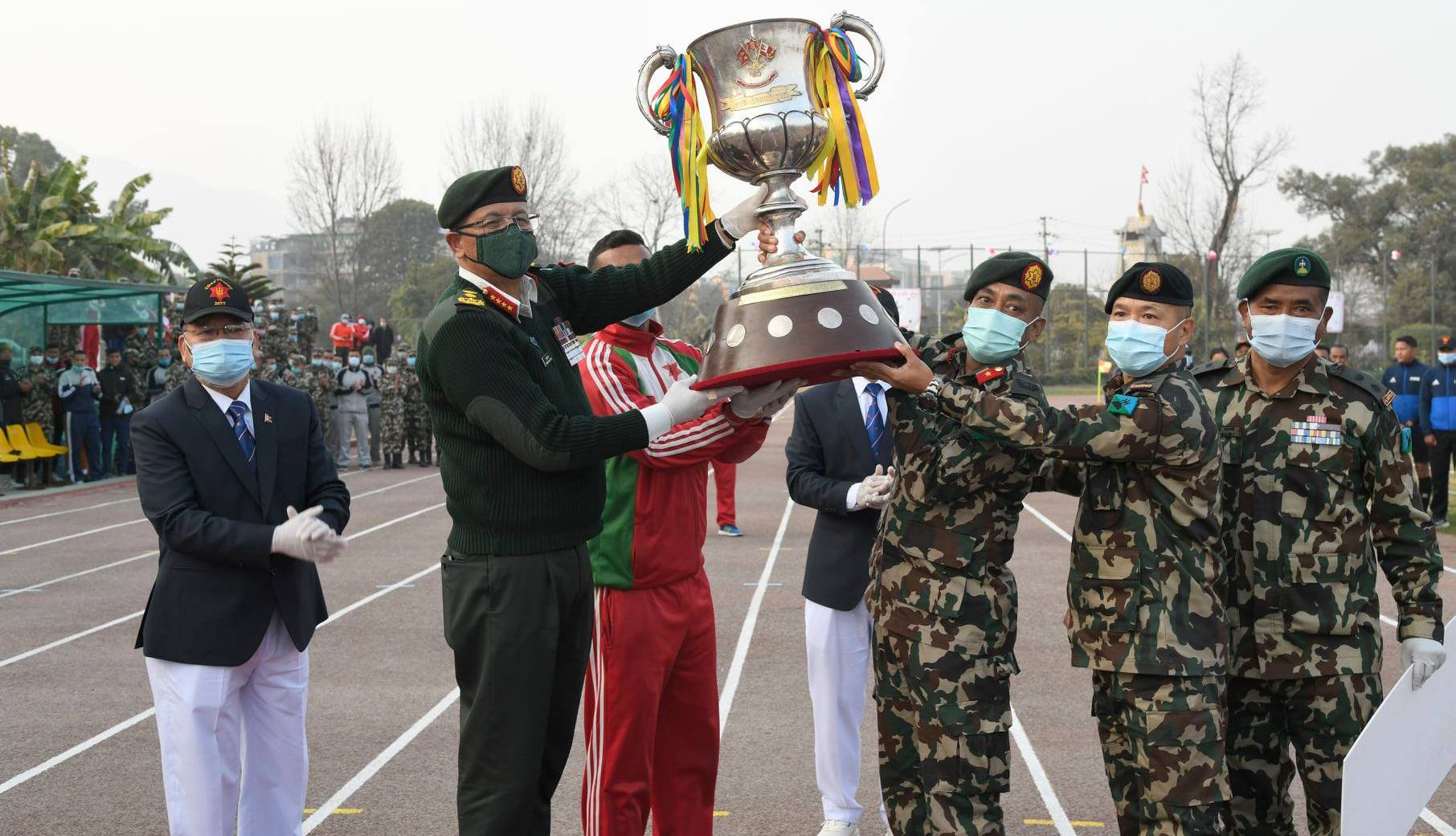प्रधानसेनापति ट्रफी खेलकूद सम्पन्न