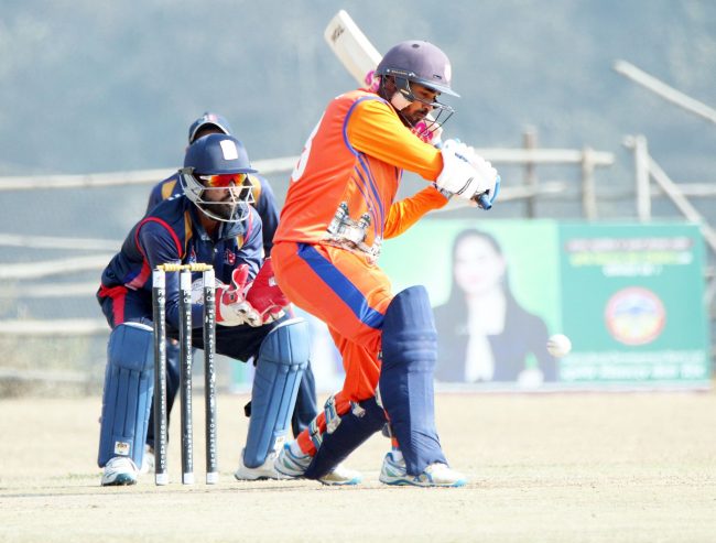 हरिशंकरको अर्धसतकमा पुलिस क्लबलाई १७० रनको लक्ष्य