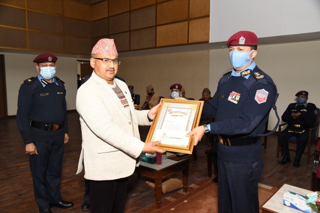 नेपाल प्रहरी बेरुजु फर्छ्यौटमा उत्कृष्ट