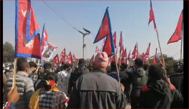 पृथ्वीजयन्ती मनाउन गएकाले लगाए गणतन्त्र मुर्दावादको नारा