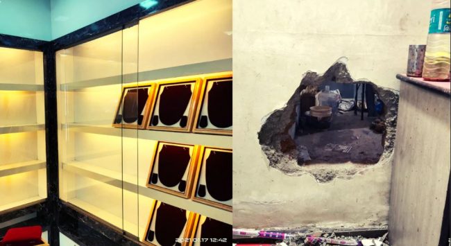 गहना पसलको छेउको सटरमा जुस पसल खोले, सुरुङ बनाएर करोडौंको गहना चोरेर फरार