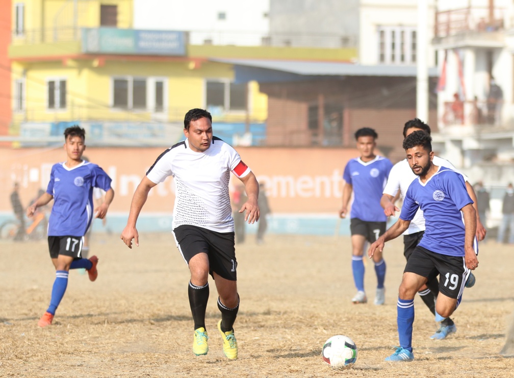 गजराज जोशी स्मृति कपमा वडा नम्वर १ विजयी