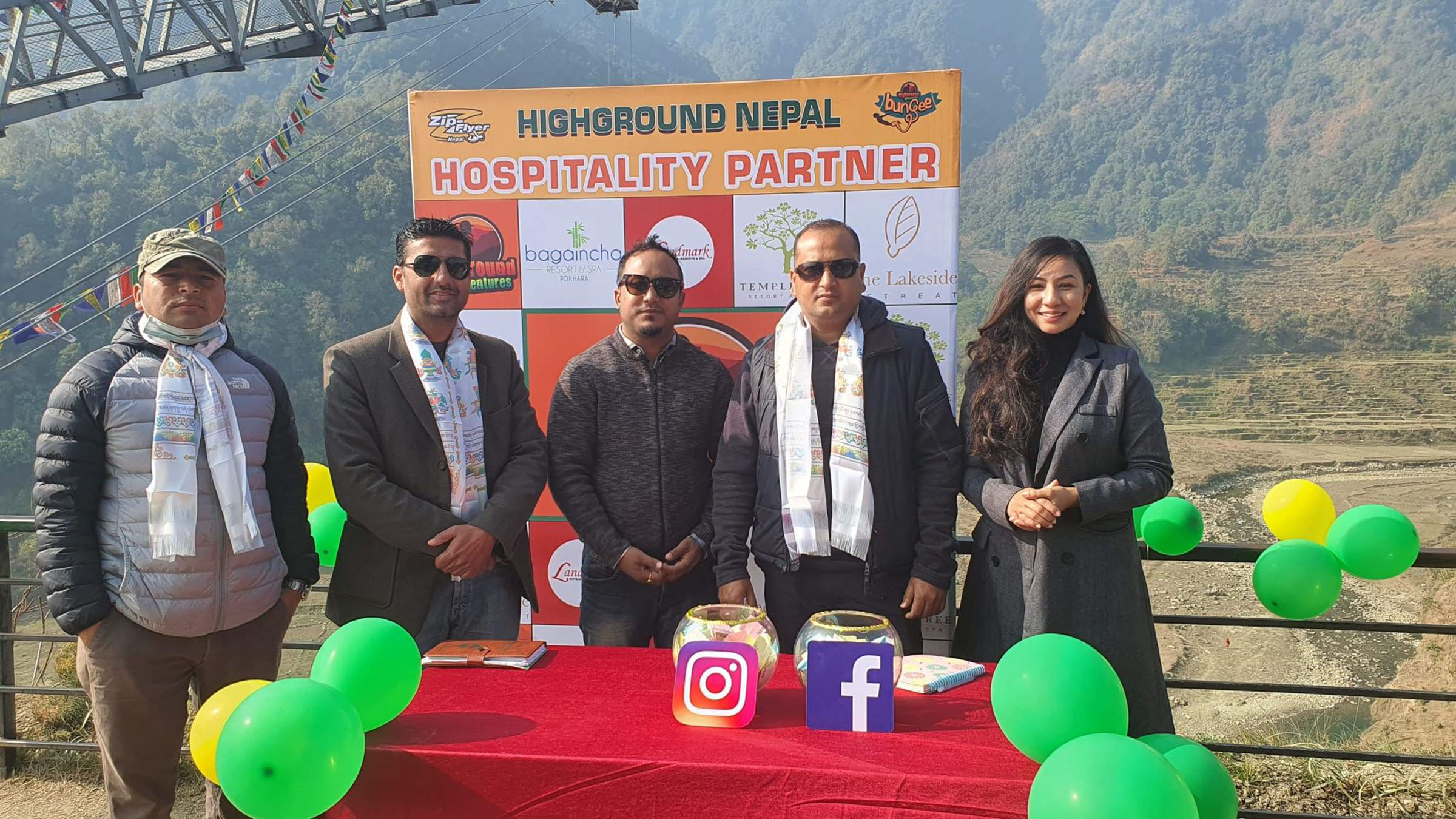 चार जोडीले जिते ‘बञ्जी कपल च्यालेन्ज’