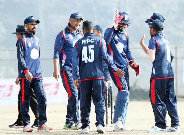 अनिल साहको अविजित पारीमा पुलिस क्लब विजयी हुदै सेमिफाइनलमा