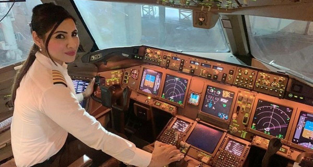 यी महिला पाइलटले आज इतिहास रच्दै