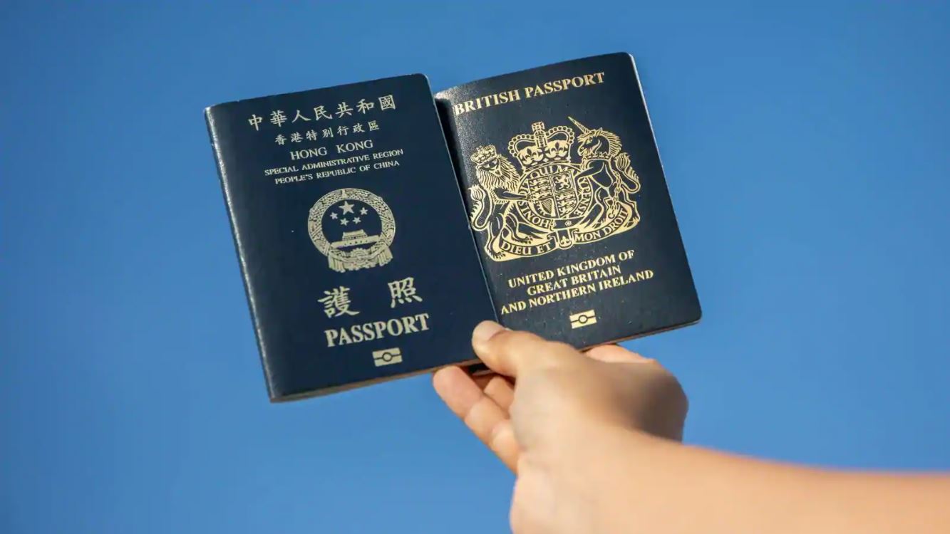 हङकङका बेलायती नागरिकलाई बेलायतले भिसा दिने घोषणा