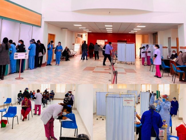 किष्ट मेडिकल कलेजमा कोरोना खोप कार्यक्रम सुरु