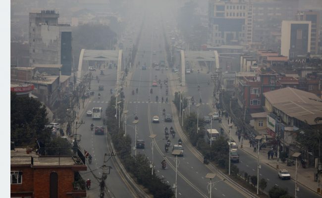 काठमाडौंको वायु प्रदूषणमा सुधार