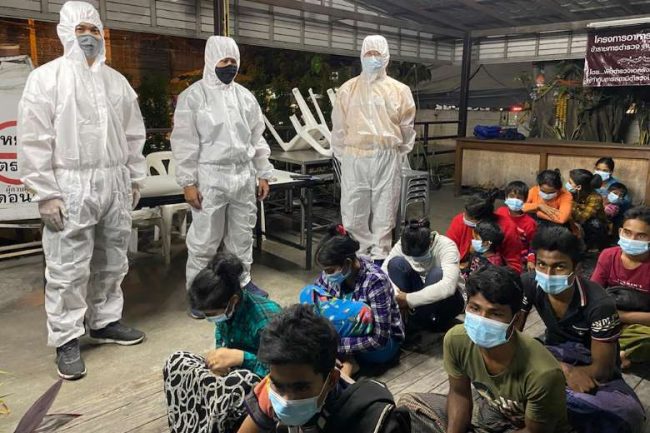 थाईल्याण्डमा १९ रोहिङ्गा मुसलमान पक्राउ