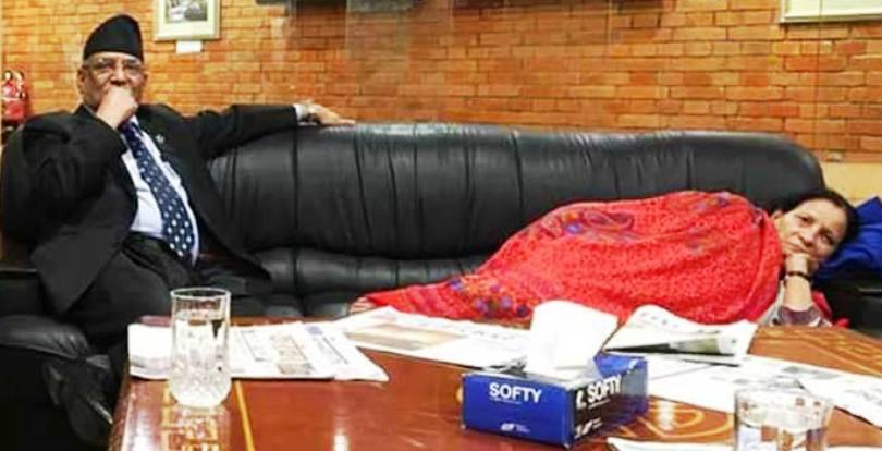 पत्नी सीताकाे उपचारका लागि प्रचण्ड भारत जाँदै