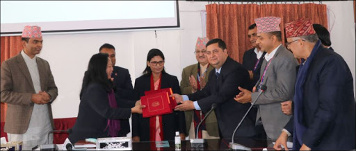 राष्ट्रिय एकद्वार प्रणाली कार्यान्वयन गर्न समझारीपत्रमा हस्ताक्षर