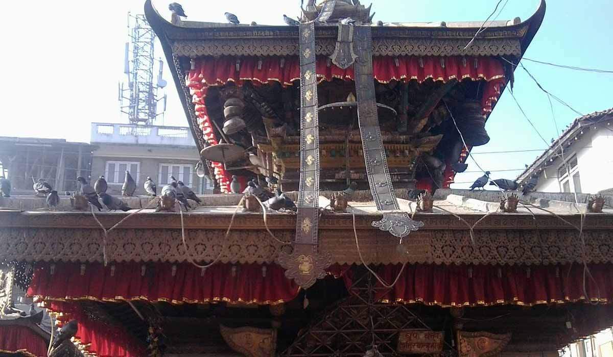 भाटभटेनी मन्दिरको सत्तल पुनः निर्माण अपारदर्शी भएको गुनासो