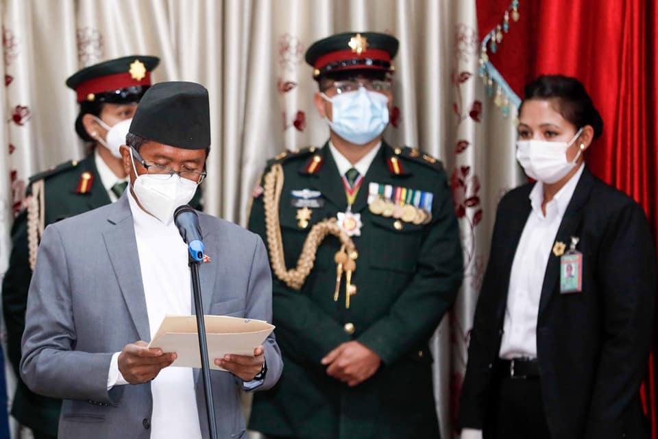 नवनियुक्त अख्तियार प्रमुख राईले सम्हाले कार्यभार