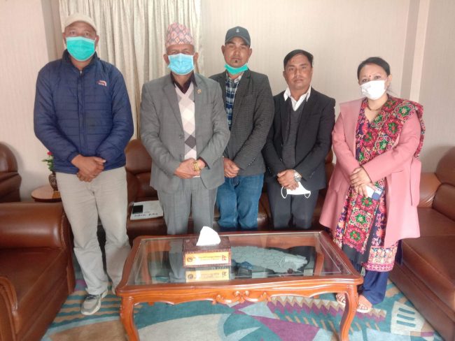 नेपाली मजदुर एकता समाजले सरकारलाई बुझायो १३ बुँदे ज्ञापनपत्र