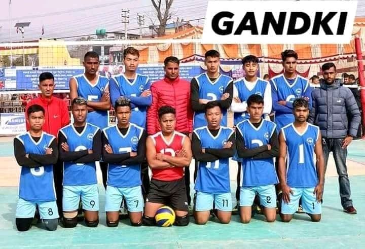 गण्डकीलाई टाइगर कप भलिबलको उपाधि